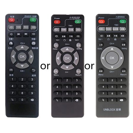 Fjärrkontroll för digitalbox för Unblock Tech Ubox för Smart TV Box Gen 1/2/3