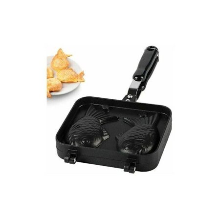 Taiyaki japansk vaffeljern, fiskevaffel, non-stick for wi