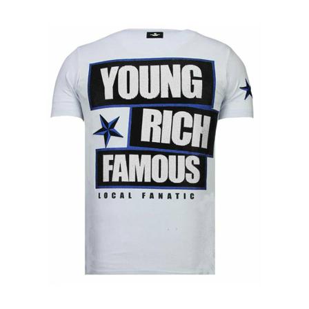 Local Fanatic - T-shirts - Vit - Herr - Storlek: 2xl, Herr, Storlek: 2XL