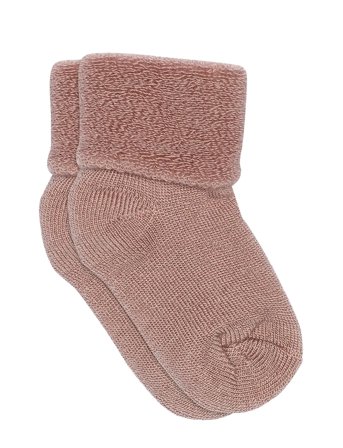 mp Denmark Wool Baby Socks - Pink - 19/21