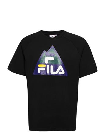 Men Cheng Raglan Tee Black FILA