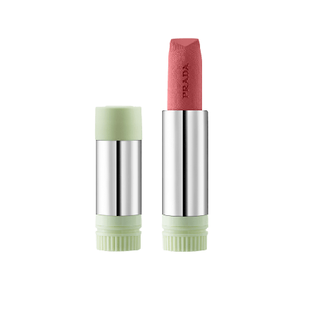 Prada Monochrome Soft Matte Nude Lipstick Refill Läppstift Dam Rosa 3,8 GRM