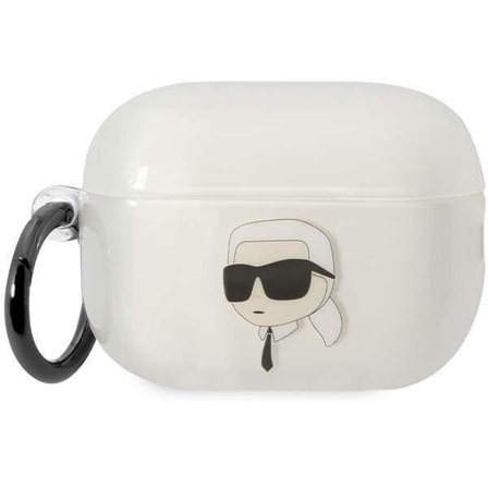 Karl Lagerfeld KLAP2HNIKTCT Airpods Pro 2 -suojus läpinäkyvä Ikonik Karl Lagerfeld Karl Lagerfeld