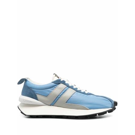 Lanvin - Sneakers - Blå - Herr - Storlek: 45 Eu, Herr, Storlek: 45 EU