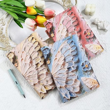 Kreativ Trendy Oljemaleri Fargetrykk A5 Notatbok