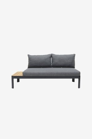 LifestyleGarden - 2-seter sofa PORTALS - Svart - Loungesofaer - Fra Homeroom