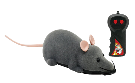 Pritax - Radiostyrt rotte med fjernkontroll - Katt - Katteleker & viftepinner - Aktiveringsleker - ZOO.no