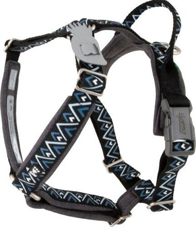 Hurtta Razzle-Dazzle Y-sele 55-65 cm Blackberry
