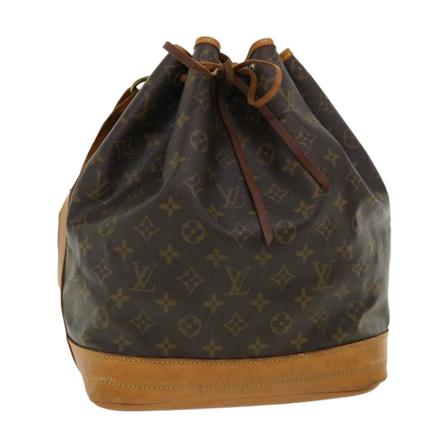 Louis Vuitton Vintage, Pre-owned Noe Monogram Bag Bruin, Dames, Maat:ONE Size,leer