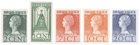 Holland 1923 - NVPH 121-125 - Postfrisk