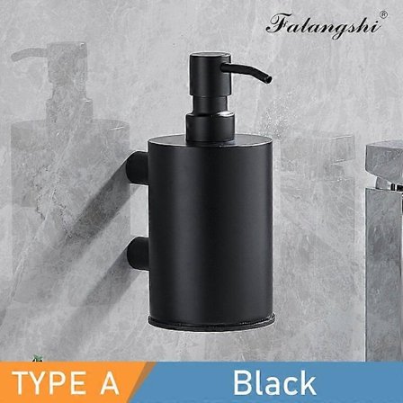 Flytande Tvål Dispenser Rostfritt Stål Flerfärgad Vägg Tvål Schampo Huvud Dusch Flytande Dispenser Badrumstillbehör Wb8610