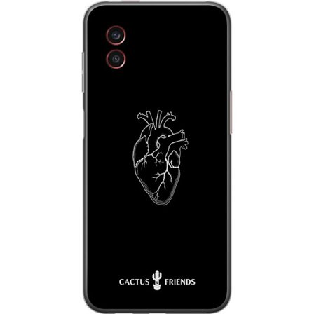 Yhteensopiva Puhelinkuori Samsung Samsung Galaxy Xcover6 Pro Kaktus ja Ystävät - Keskiaikaan Anatomia Sydän