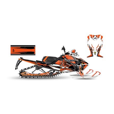 Dekalkit SweTown Arctic Mudita Orange - Arctic Cat ZR 8000 RR 2014-2015