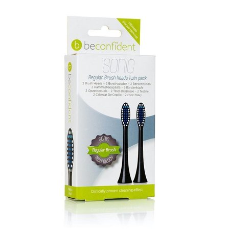 Beconfident Sonic Toothbrush heads 2 stk, Medicin & Pleje, Mund & Tandpleje, Tandblegning