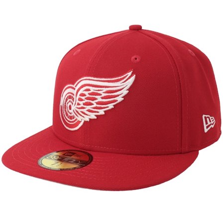 New Era - NHL Rouge fitted Casquette - Hatstore Exclusive x Detroit Red Wings 59FIFTY Scarlet Fitted @ Hatstore