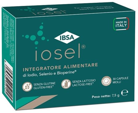 Ibsa Iosel Integratore 30 Capsule Molli - Supporto Benessere