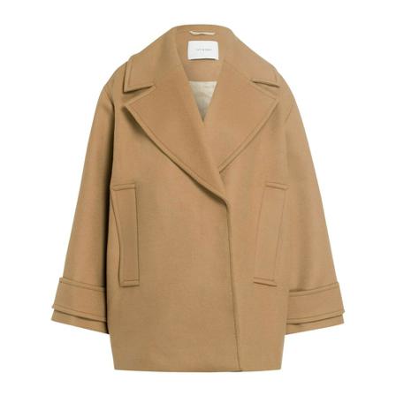 IVY Oak, Single-Breasted Blazer Beżowy, Kobieta, Rozmiar: M