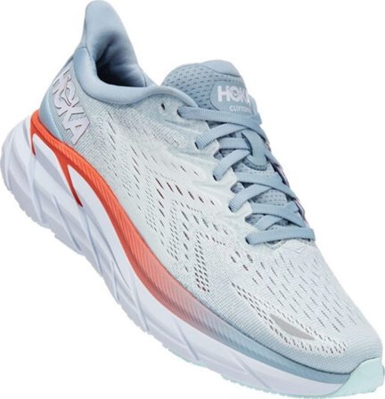 Hoka One One Women's Clifton 8 Women Running shoes Blue 40