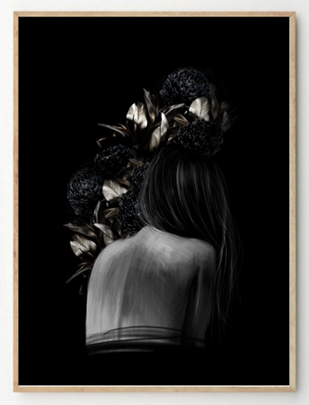 Linn Wold Poster Cecilie 50x70