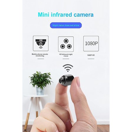 Mini Camera 1080p Hd Wireless Ip Camera Night Vision Remote Monitoring