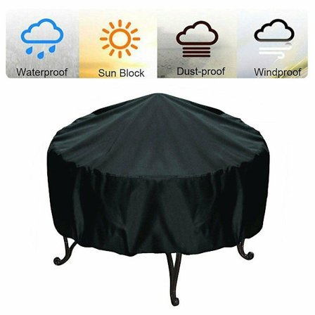 Bbq Grill Cover, Rund Grilltrekk I Sterkt Vanntett Materiale, Dome Gass Grilltrekk, 55x50cm