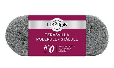 LIBERON STÅLULL 100G NR 0