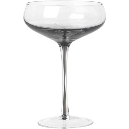 Broste 'Smoke' Munnblåst cocktailglass' - 'Grått glass