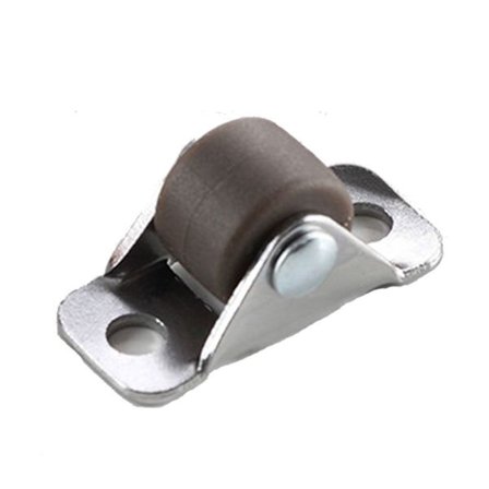 Rakt hjul Självhäftande hjul BRUNT 1 tum