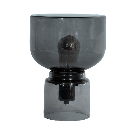 Watt&Veke Grace table Smokey Grey Belysning Unisex Grå 20x20x26 cm