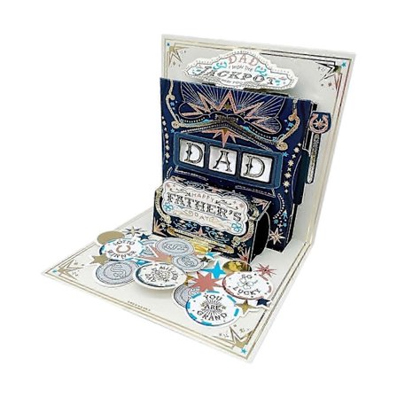 3D Fars Dag-kort Fars Dag-gratulationskort från fru dotter son Fars Dag-present Fars Dag-födelsedagskort för män morfar