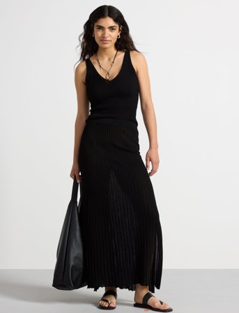 Lindex Skirt Felicia - Black - M