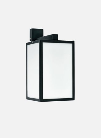 Lofoten 1969 utelampe - sort/opal