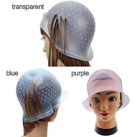 Hår Farvehætte Silikon Genanvendelig Hår Farvehætte Frosting