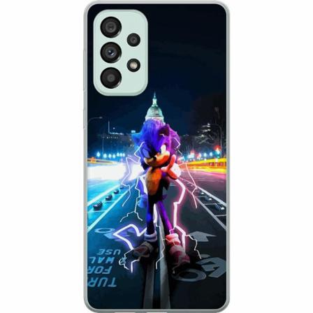 Samsung Galaxy A73 5g Genomskinligt Skal Sonic The Hedgehog
