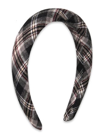 Pipol's Bazaar | Tartan Head Black | ONE SIZE