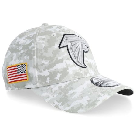 New Era - Camo fitted Gorra - Atlanta Falcons 39THIRTY NFL Salute To Service Camo Fitted @ Hatstore