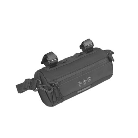 Cykelstyre väska, liten väska med axelrem cykelstyre väska