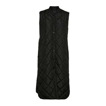 Vero Moda Quilted Waistcoat svart, Dam Yttervästar, Dam, Storlek: M