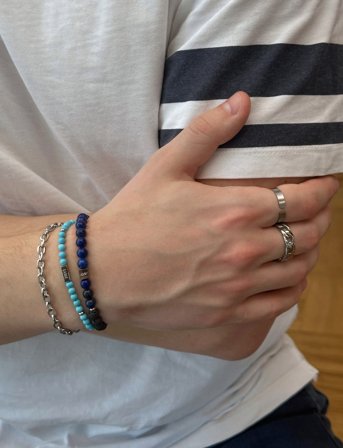 Samie Evolution Bracelet - Blue - 17 cm