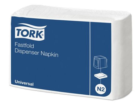 TORK Servett Uni N2 1-lag 30x24cm 300/fp - Lyreco - Kök och servering - Servetter och dukar - Dispenserservetter