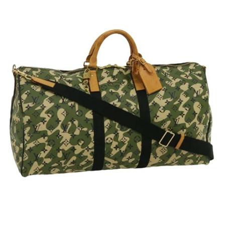 Louis Vuitton Vintage, pre-owned Keepall bag Groen, Dames, Maat:ONE Size
