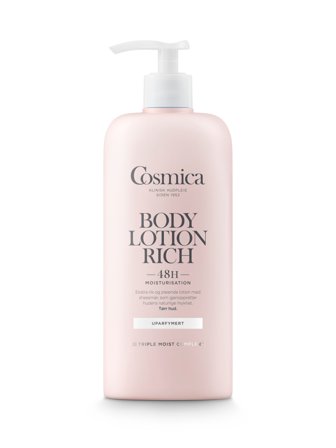 Cosmica Body Lotion Rich uten parfyme 400 ml