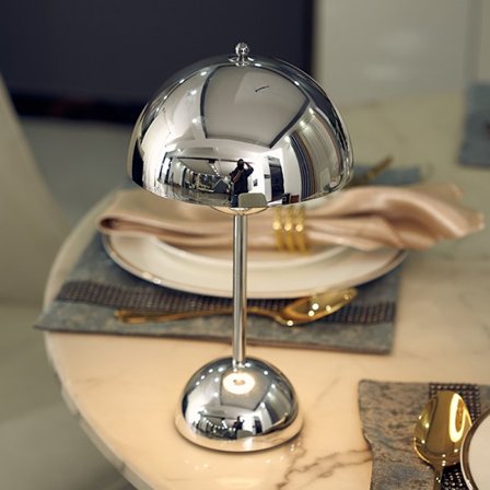 2023 Ny dansk blomsterknopp bordlampe retro bordlampe amerikansk bordlampe oppladbar bordlampe touch nordisk dekorativ bordlampe varmt lys