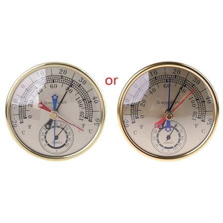 Store tall Vegghengende termometer Vanntett trådløst hygrometer Home Decor