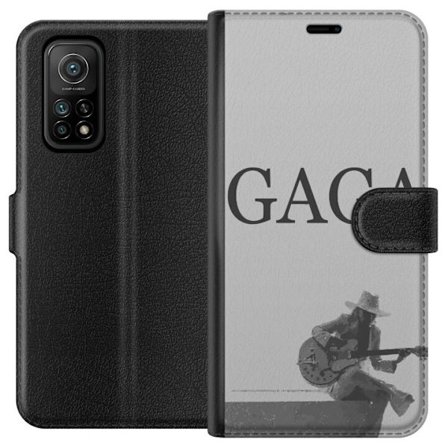 Yhteensopiva Lompakkokotelo Xiaomi Mi 10T Pro 5G Stitch ympäröity mustikoilla söpössä kawaii-tyylisessä nallekarhussa