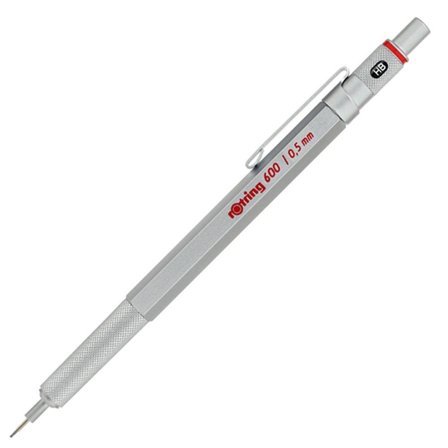 ROTRING Feinminenstift 600 Silber 0,5