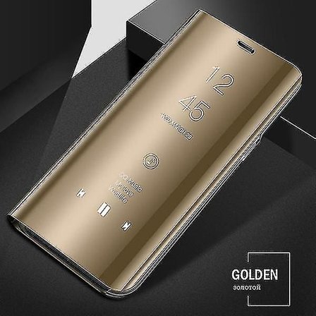 Applicera på Smart Mirror Flip phone case för Huawei P40 P30 P20 Lite P10 Mate 30 20 Honor 20 10 9x Pro P Smart Z Y9 Prime 2019 Cover Mobiltelefon