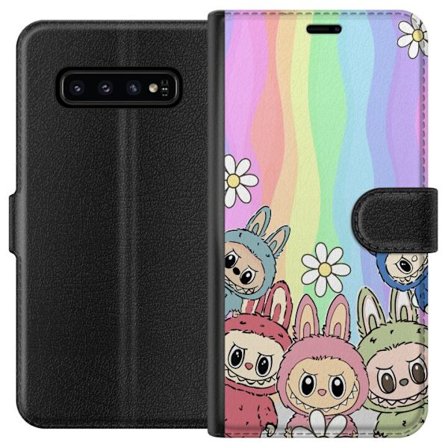 Yhteensopiva Lompakkokotelo Samsung Samsung Galaxy S10 Regnbage
