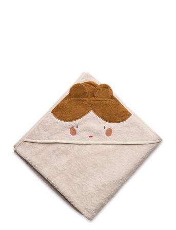 Augusta Hooded Towel Beige Liewood