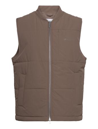 Malcolm Vest Vest Beige Les Deux*Betinget Tilbud